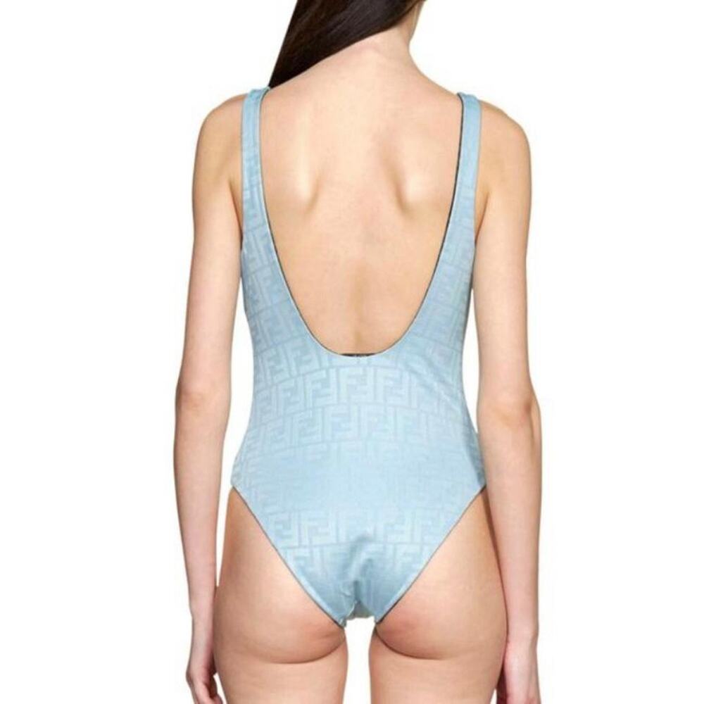 FENDI FF logo reversible swimsuit bodysuit - Picture 7 of 9